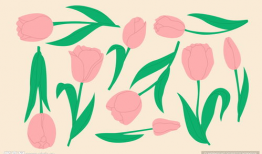 漫画郁金香,一场奇幻的视觉盛宴